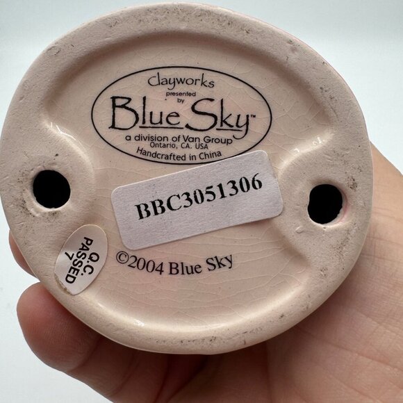 Blue Sky Clayworks July Birthday Queen Figurine Heather Goldminc Whimsical Candl - Picture 13 of 13